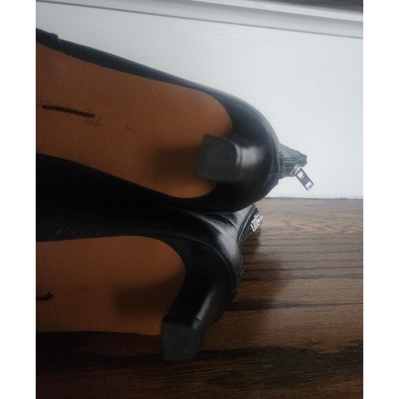 Madewell The Dimes Kitten-Heel Boot in Crinkle Leather NN026 Size 7-Display-$218 - Picture 10 of 16